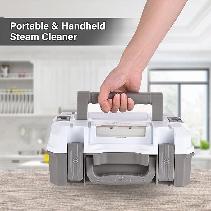 High Pressure Steam Cleaner 2000W 4Bar Portable Steam Cleaning Machine Household Handheld Steam Cleaner for Kitchen Bathroom Upholstery Grout (1500w 110V)