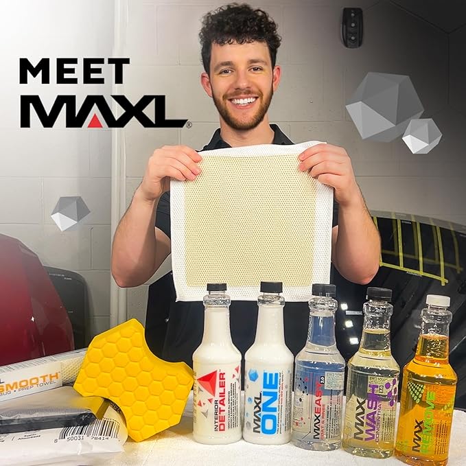 MAXL® Method Complete System 10 Premium Auto Detailing Solution Bundle - All-in-One Car Detailing Kit for Deep Clean Paint Protection Instant Gloss Spot-Free Drying and Easy Rinse-Off Application