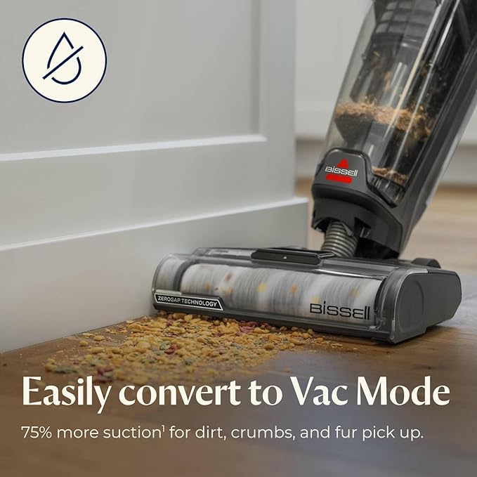 Bissell CrossWave OmniForce Edge Cordless Multi-Surface Hard Floor Cleaner Wet Dry Vacuum with Zero-Gap Edge Technology 3930F