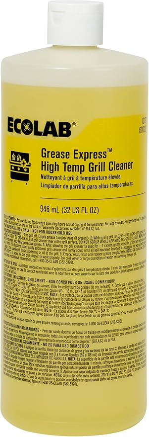 Ecolab Grease Express HighTemp Grill Cleaner 32oz 10127