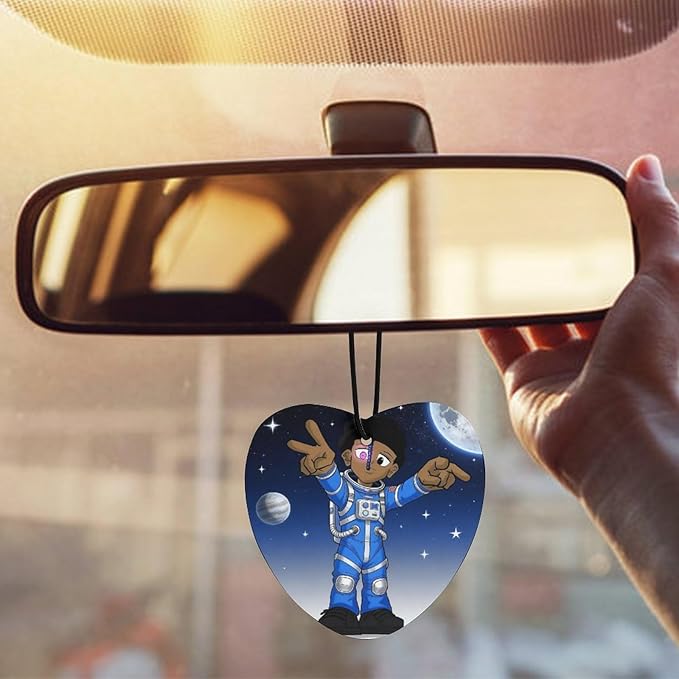 5PCS Car Air Freshener Hanging Personalized Double Sided Star Pointer Car Fresheners Long Lasting New Cars Scents Cute Automotive Freshies for Closets Drawers (tea)