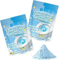Household Toilet Cleaner Powder Easy To Use Easily Dissolves Stains.(2pcs)
