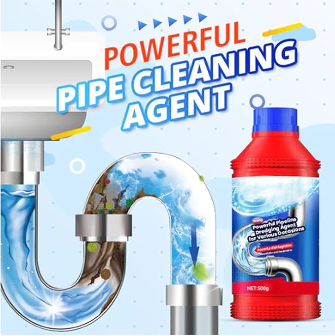 Pipeline Dredging Agent500mlPowerful Pipe Dredge AgentKitchen UnblockerPowerful Pipeline Dredging Agent for Versatile Occasions (1pc)