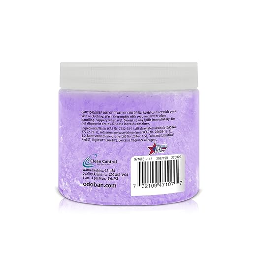 OdoBan OdoMagnet Odor Eliminator Gel Crystals 14 Ounce 6-Pack Lavender Scent