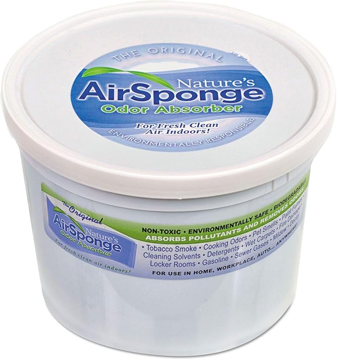Nature's Air 1013 Odor-Absorbing Replacement Sponge Neutral 64 Oz 4/carton