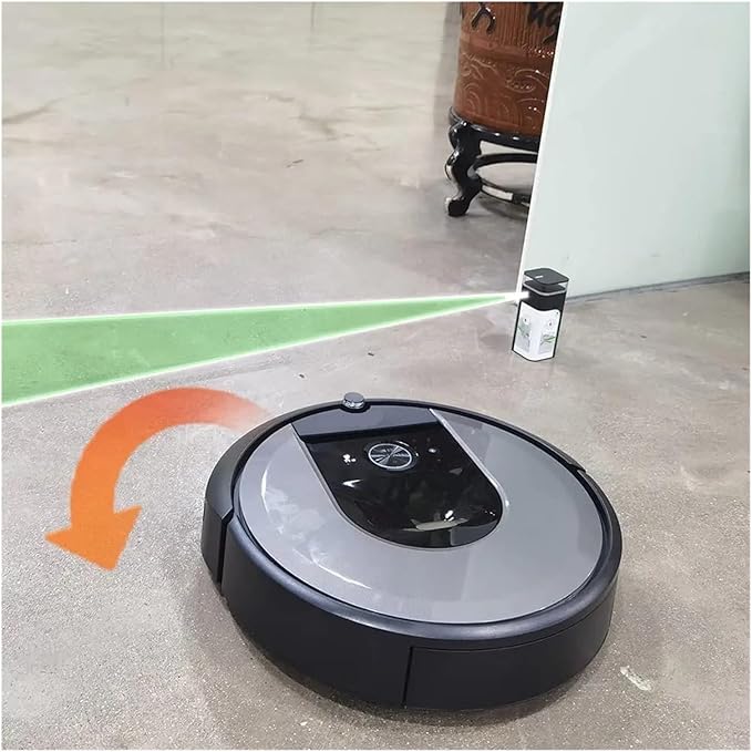 1 Piece Dual Mode Wall Barrier. Compatible for IRobot Roomba 600 650 675 700 770 880 900 960 980 E5 I3 I7 Jet M6. Series Vacuum Cleaner Parts