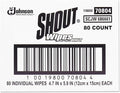 Shout Wipe &amp Go Stain Remover Wipes 80 Count