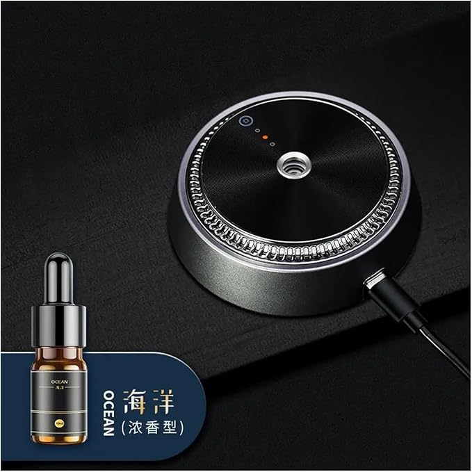 Electric Aroma Diffuser - Essential Oil Car Air Freshener &amp Aromatherapy Perfume for Clean Air(Ocean Diffuser)