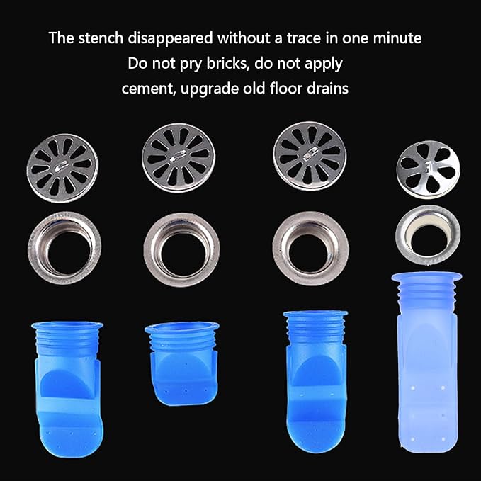 Innovative &amp Efficient Silicone Floor Drain Odor Floor Drain Odor Stopper Keep Your Space Freshes &amp Fragrances-Free