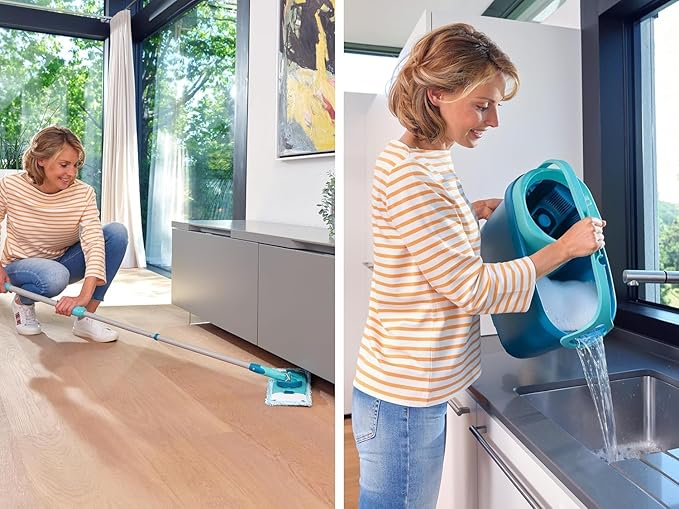 Leifheit Floor mop Turquoise 47 x 28 x 33