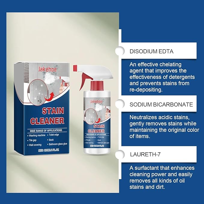 Multi-Purpose Cleaning Spray Powerful Stain Remover For Kitchen &amp Bathroom Removes Grease Grime Dirt Effectively(3PCS)