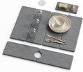 3 PCS Large Stone Dish Drying Mat for Kitchen Counter -24x16 Absorbent Diatomaceous Earth Mat with Stone Faucet Mat &amp Soap Tray - Quick Dry Collapsible Non-Slip Countertop Organizer