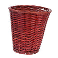VOSAREA Decorative Wastebaskets Rattan Weaving Storage Basket Home Organizer Sundries Basket