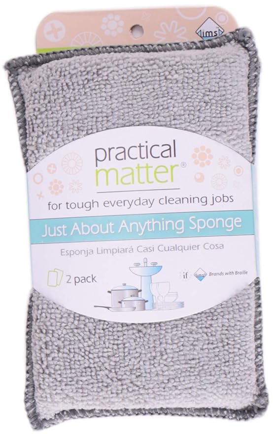 Cleanlogic Practical Matter Just About Anything Sponge (Pack of 6)