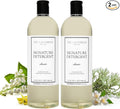 The Laundress Luxury Laundry Detergent 31 Loads Scented Signature Classic Fragrance Concentrated Triple Enzyme Deep Cleaning and Targeted Stain Remover 96% USDA Biobased Product (Pack of 2)