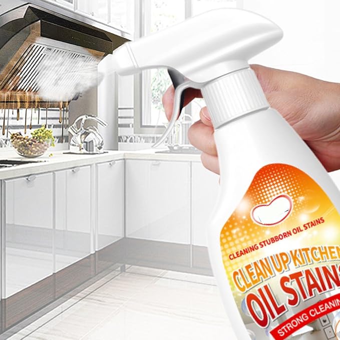 Heavy Duty Degreaser for Kitchen Oil Stains 2025 New Multipurpose Oil Stain Remover Strong Grill Cleaner for Restaurants Cleaning Spray for Home Chefs Oven and Grill Cleaner (3)