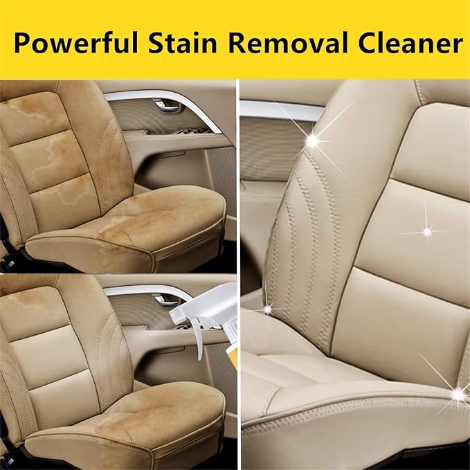 Multi-purpose Foam Cleaner Car Interior CleanersUpholstery Cleaners for Cars SeatsEspuma Para Limpiar Asientos De Carro (2 100ML)