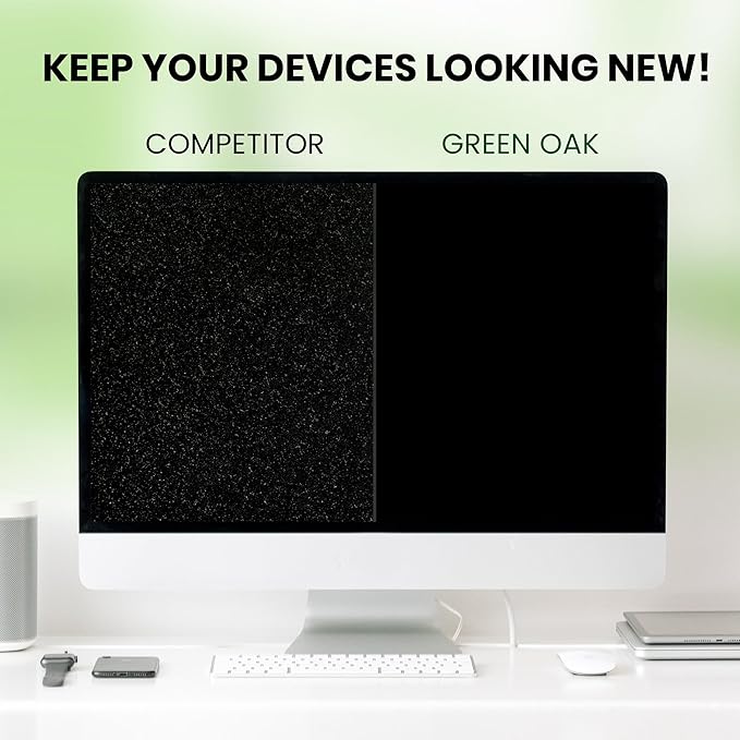 Green Oak Screen Cleaner Refill Professional Screen Cleaner Spray - Best for LCD &amp LED TV Tablet Computer Monitor Phone - Safely Cleans Fingerprints Dust Oil (1 Gallon)