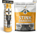 SneakERASERS 10 Pack &amp StinkERASERS 2 Pack Shoe Deodorizer Bags with Sneaker Cleaner Eraser Sponges Activated Charcoal Odor Eliminator for Shoes &amp Boots Reusable Shoe Smell Remover