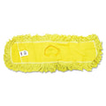 Rubbermaid Commercial Trapper-Dust Mop 24-inch Yellow General Purpose-Dust Mopping Cleaning for Flooring