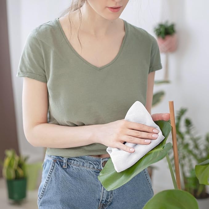 Terry Bar Mop Towels (Pack of 60) – Absorbent and Quick Drying Commercial-Grade Cotton Cleaning Towels Cleaning Rags for Kitchen Bar – Reusable Shop Rags 14”x17” White