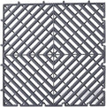 Trench Drainage GrateDrain Covers OutdoorModular Interlocking Mats Multicolor 40x40x3cm 4-20 Pcs Pack 4 Ton Capacity(Grey4 pieces)