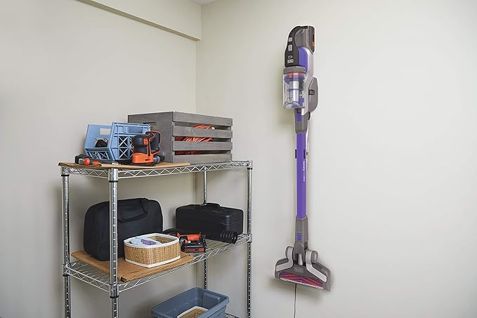 BLACK + DECKER BHFEV362DP-QW Aspirador de escoba 4en1 Power Series Extreme Especial para mascotas con batería externa 36V 2Ah.3 velocidades y 78min de autonomía.