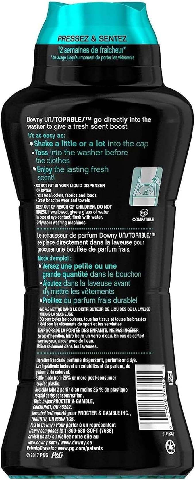 Downy Unstopables In-Wash Scent Booster Beads Fresh (34 oz.)