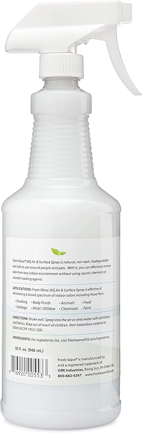 Fresh Wave IAQ Odor Removing Air &amp Surface Spray 32 fl oz. 3-Pack &amp 1 Gallon Liquid Refill