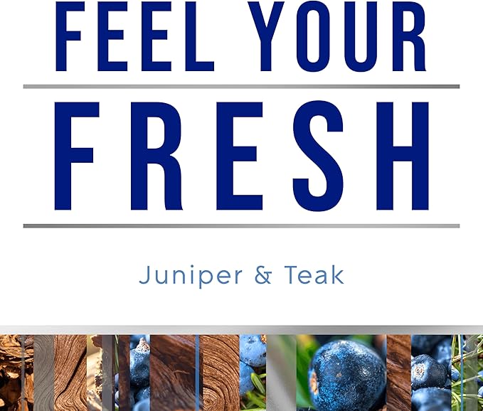 Glade Air Freshener Room Spray Juniper &amp Teak Fresh Collection 8.3 oz 6 Count