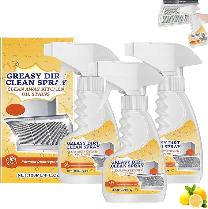 Rotateepic Cleaner Rotateepic Multifunctional Powerful Kitchen Foam Cleaner Heavy Oil Stains and Dirt Cleaning Spray for Stove Kitchen (3)