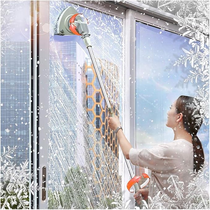 Magnetic Window Cleaner Double-Side Magnetic Glass Cleaner for Glass Windows &amp Doors Car Window Cleaner Adjustable Magnetic 15-35MmB with Retractable RodB with Retractable Rod