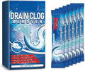 6-Piece Drain Unclogger Powder for Kitchen Toilet and Sink - Effective Grease and Clog Remover(2PCS)