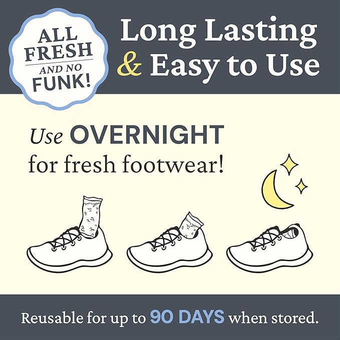 Original Clothing and Shoe Odor Solutions Bundle 2-Pack Laundry Booster &amp Shoe Deodorizer