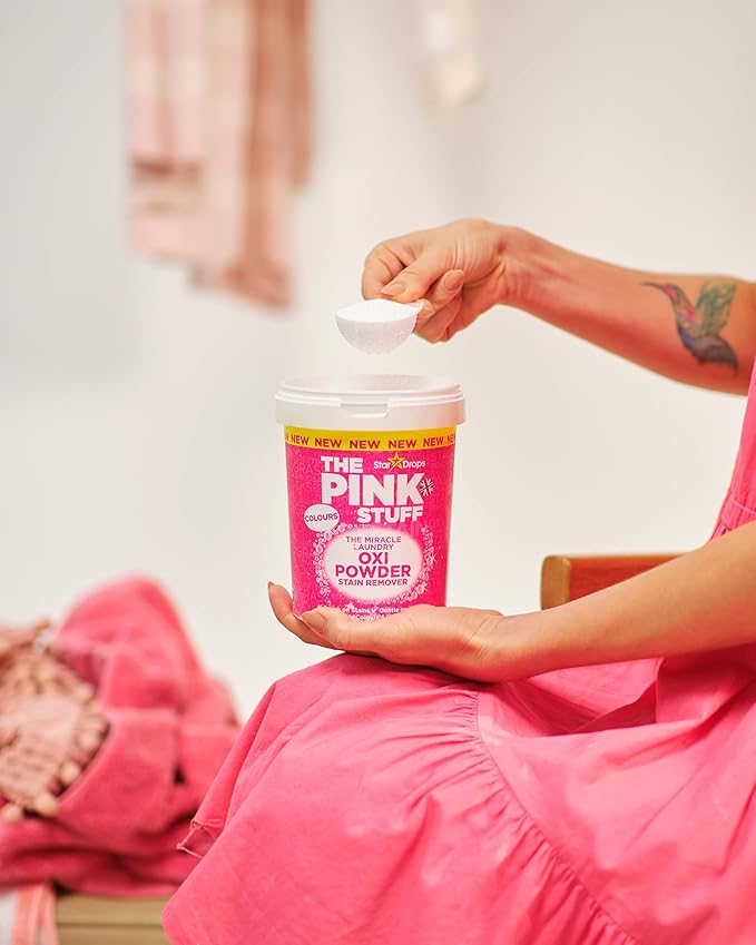 Stardrops - The Pink Stuff - The Miracle Laundry Oxi Powder Stain Remover For Color's Bundle (2 Color's Powder) (PS2LC)