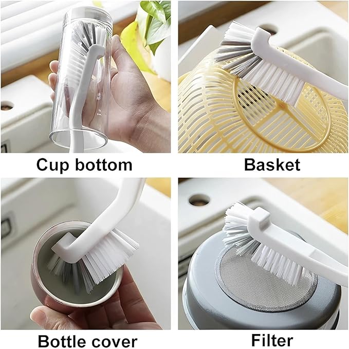 9 Pack Groove Cleaner Brush Set Multipurpose Hand-held Cleaning Brush Deep Cleaning Reusable Tile Joint Scrub Brush