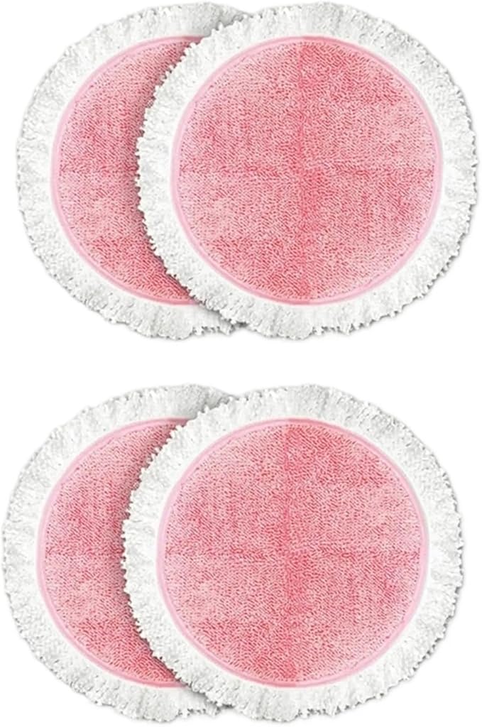 4Pcs Replacement Steam Mop Cloths Electric Mop Cleaning Pads Compatible For Bobot 8 And 9 SeriesFloor Mop Replacement Parts