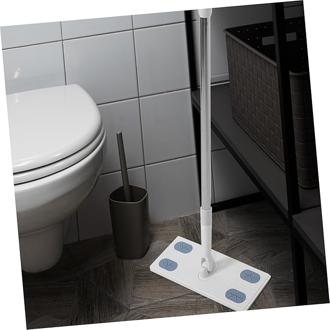 Electrostatic Dust Mop with Retractable Handle Detachable No-wash Floor Cleaning Mop for Efficient Dust Removal for Hardwood Tile Vinyl Floors