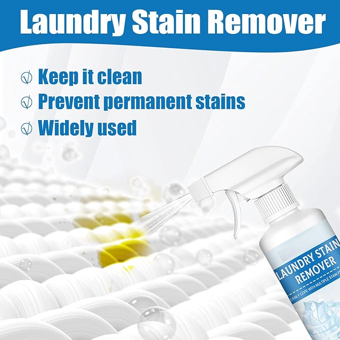 Clothing Emulsifier Non Ionic Clothing Emulsifier Stain Remover Dry Clean on the-Go Stain Removal Spray for Clothes Restores Faded Colors No Damage Sanitizer Fabric Conditioner (3PCS)