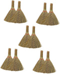 FRCOLOR 10pcs Cleaning Supplies Desk Dust Broom Small Manual Broom Desktop Cleaning