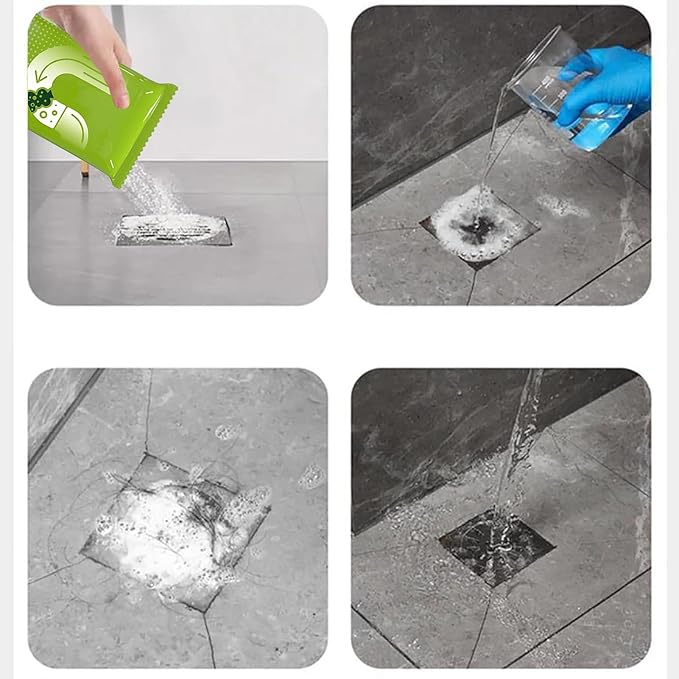 Dust Plunger for Sinks and Drains | 10 Pieces Practical Unclogging Solution | Dust for Pipes – for Toilet Washbasin Shower Bathtub Home and Plumbers