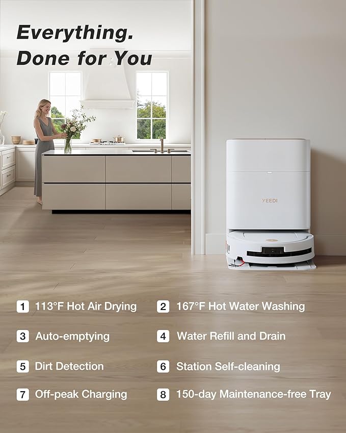 Yeedi M14 Plus White + Cleaning Solution(1PK)
