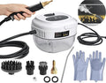 Handheld Steam Cleaner 2500W Portable Steamer For Cleaning Car Detailing and Grout 15s Heat-Up 1.5L Tank Pressurized Steam Cleaner for Home Use &amp all Surfaces