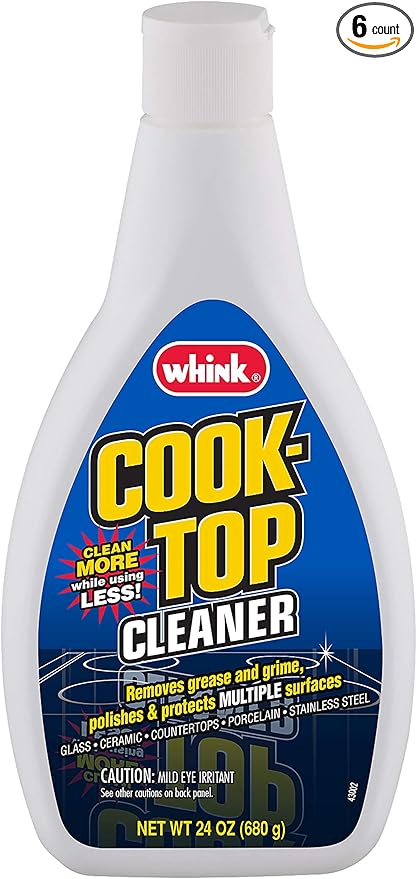 Glass/Ceramic Cook-Top Cleaner 24 Ounce (Pack of 6)