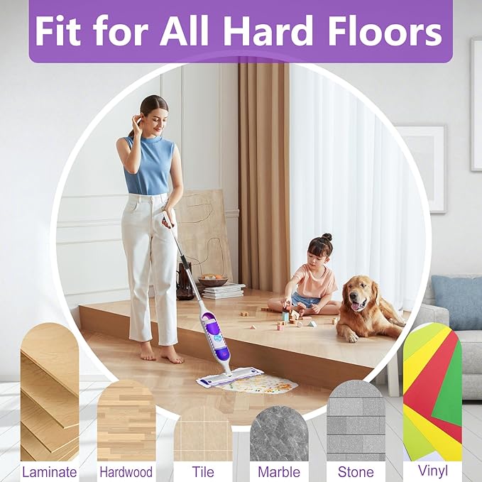 40 Count Power Mop Pads for Swiffer Power Mop Multi-Surface Mopfor Swiffer Wet Pads RefillWood Floor Pads for Swiffer Power Mop Wood MopRefills for Swiffer Mop Pads for Floor Cleaning