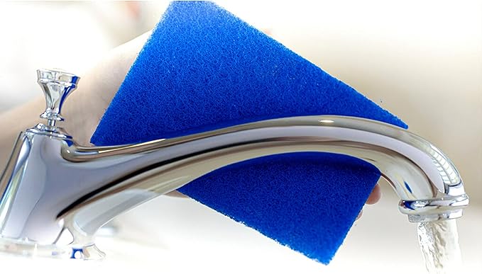 Scotch-Brite Zero Scratch Scouring Pad Effective + Gentle Dish Scrubber for Household Cleaning 30 Scrub Pads for Dishes Nonstick Pots and Pans Glass Tubs Showers Reusable &amp Durable