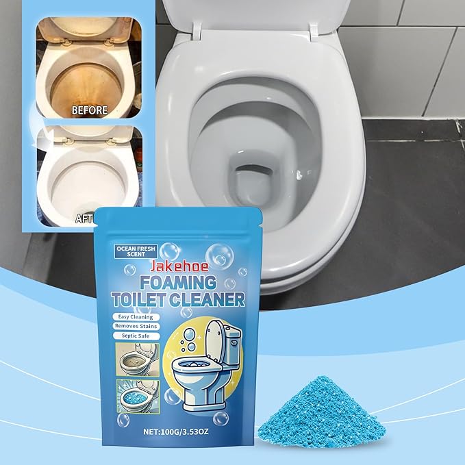 Foaming Toilet Cleaner Ocean Fresh Scent 3.53 oz Easy Cleaning Septic Safe