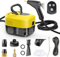 Steam Cleaner for Home＆Kitchen 212°F High Temperature 1200ML Tank Portable Handheld Steam Cleaner for Car Carpet Detailing Window Floor Couch Grease Tile Pressurized Steamer for Cleaning
