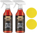 Oven &amp Grill Cleaner Spray - Oven and Grill Cleaner Heavy Duty Spray Kitchen Heavy Duty Oil Stain Remover Grill and Smoker Cleaner and Degreaser Multi-purpose Stubborn Stains Cleaner (2)