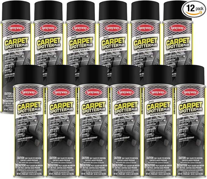 SW676-12PK Carpet Spotter Cleaner Net 18 Oz. Pack of 12